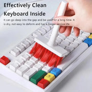 Multifunctional Cleaning Brush for Keyboard and Earbuds