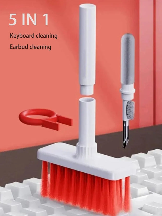 Multifunctional Cleaning Brush for Keyboard and Earbuds