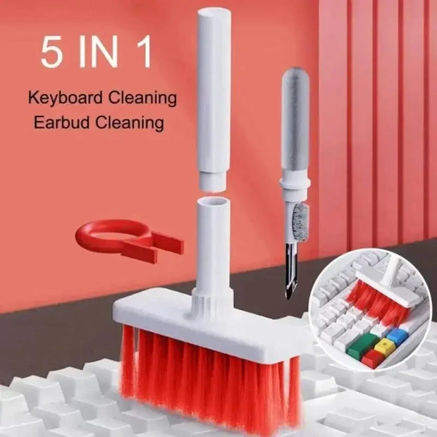 Multifunctional Cleaning Brush for Keyboard and Earbuds