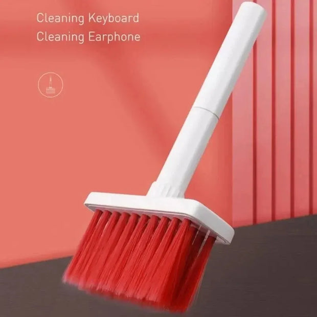 Multifunctional Cleaning Brush for Keyboard and Earbuds