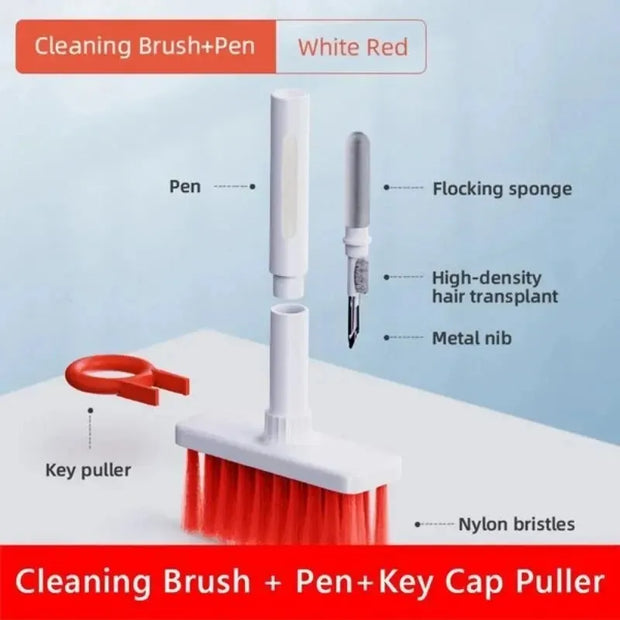 Multifunctional Cleaning Brush for Keyboard and Earbuds